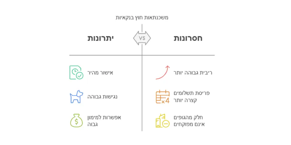 השוואת מסלולי מחזור משכנתא - יתרונות וחסרונות